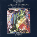 the album cover for Marilyn Schmiege - Liszt: Lieder