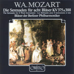 the album cover for BlÃ¤ser Der Berliner Philharmoniker - Serenades for 8 Wind Instruments, K. 375; 388
