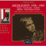 the album cover for Mozart / Strauss / Fischer-Dieskau / Swallisch - Highlights 1956-1985