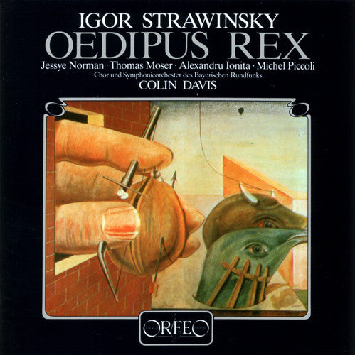 the album cover for Alexandru Ionita - Oedipus Rex
