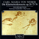the album cover for Eduard Brunner - Clarinet Concertos