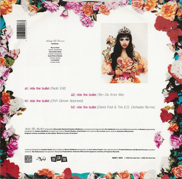 Army Of Lovers : Ride The Bullet (12", Single)