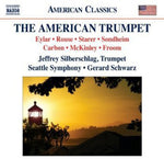 the album cover for Jeffrey Silberschlag - American Trumpet
