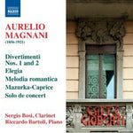 the album cover for Riccardo Bartoli - Virtuoso Clarinet Music