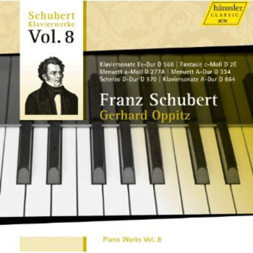 the album cover for Gerhard Oppitz - Piano Works 8