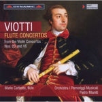 the album cover for A. ROLLA - Flute Ctos from Violin Ctos Nos 23 & 16