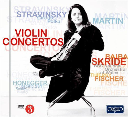 the album cover for Baiba Skride - Violin Concertos