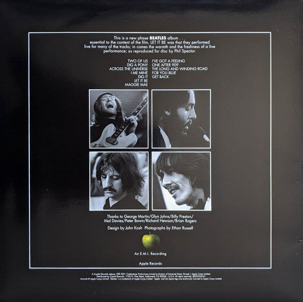 The Beatles : Let It Be (LP, Album, Ltd, RE, RM, T-S)