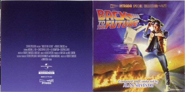 Alan Silvestri : Back To The Future | Original Motion Picture Soundtrack (2xCD, Album, Ltd, Exp)