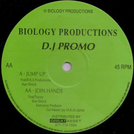 Biology Productions : Jump Up /Join Hands (12", Promo)