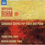 the album cover for Nicholas Rimmer - Complete Works for Violin & Piano