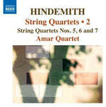 the album cover for Amar - String Quartets Nos 5 & 6 & 7