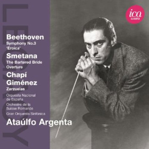 the album cover for Ataulfo Argenta - Beethoven / Smetana