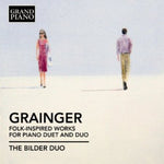 the album cover for Rave, Clemens - Folk-Inspired Works for Piano Duet & Duo