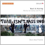 the album cover for Duo Arp Frantz - Works for Cello & Piano