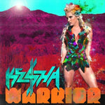 the album cover for Kesha - Warrior