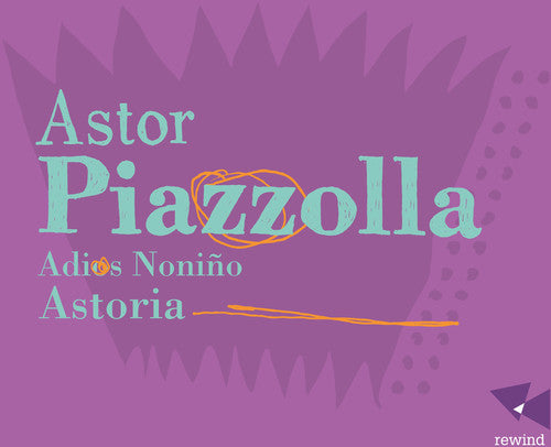 the album cover for Astor Piazolla - Adios Nonino