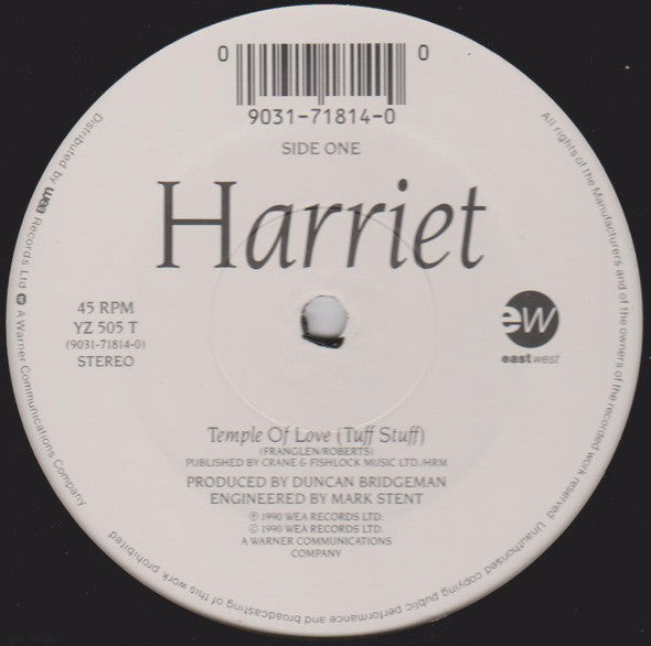 Harriet Roberts : Temple Of Love (12")