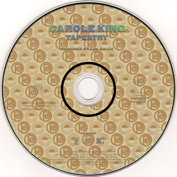 Carole King : Tapestry (SACD, Multichannel, Album, RE)