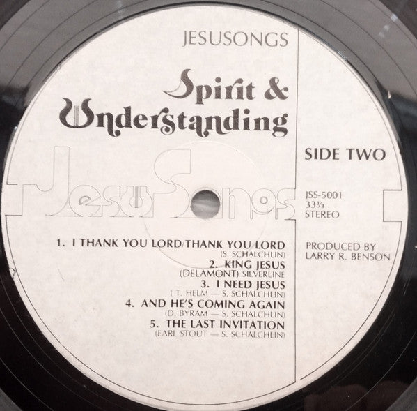 Spirit & Understanding : JesuSongs (LP, Album)