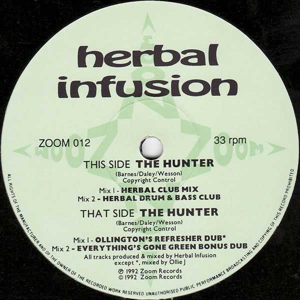 Herbal Infusion : The Hunter (12")