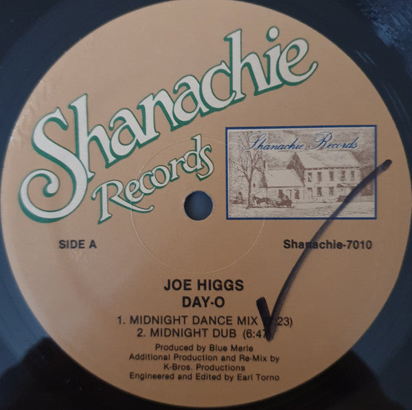 Joe Higgs : Day-O (12")