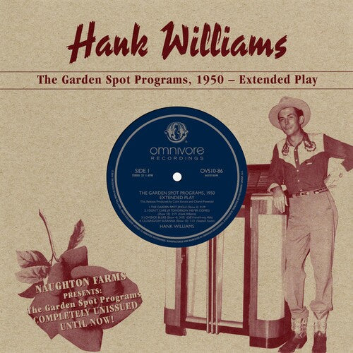 Hank Williams - Programas de Garden Spot 1950 (Vinilo)