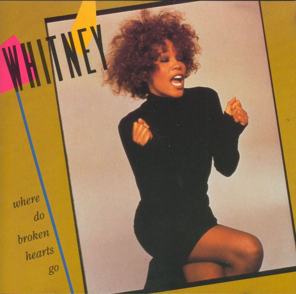 Whitney Houston : Where Do Broken Hearts Go (CD, Single, Promo)