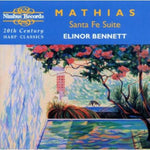 the album cover for Elinor Bennett - Santa Fe Suite / 20th Cent HRP