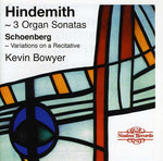 the album cover for Hindemith / Bowyer - Organ Works
