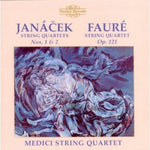 the album cover for Janacek / Faur / Medici String Quartet - Janacek / Faure STR 4Te