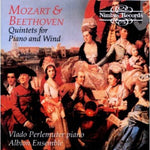 the album cover for Beethoven / Perlemuter / Albion Wind - Quintets-Pno & Wind