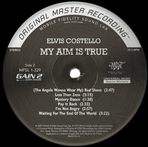 Elvis Costello : My Aim Is True (LP, Album, Ltd, Num, RE, RM, S/Edition, Hal)
