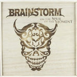 the album cover for Brainstorm - On the Spur of the Moment