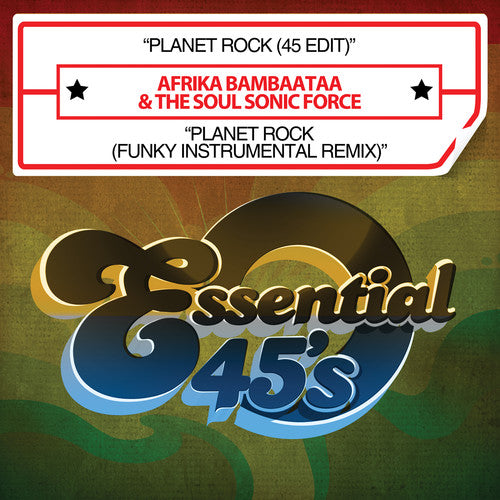 the album cover for Afrika Bambaataa - Planet Rock (Mod)