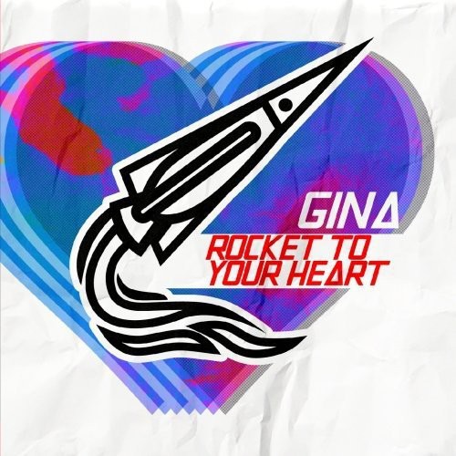 the album cover for Gina - Rocket to Your Heart