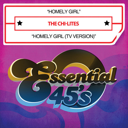 the album cover for Chi-Lites - Homely Girl (Mod)