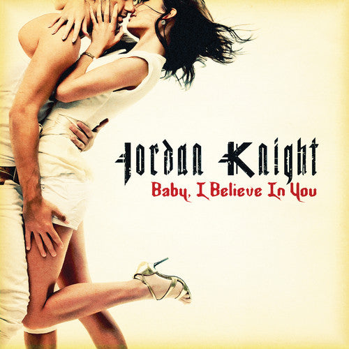 the album cover for Jordan Knight - Baby I Believe in You