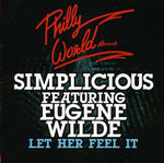 the album cover for Simplicious - Let Her Feel It