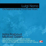 the album cover for Luigi Nono - Nono: Orchestral Works & Chamber Music