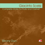 Ebony-Duo - Scelsi: Obras completas para flauta y clarinete (CD)