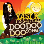 the album cover for Yasi K - 1-2-3-4 (The Doo Doo Doo Song)