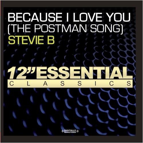 the album cover for Stevie B. - Because I Love You (The Postman Song)