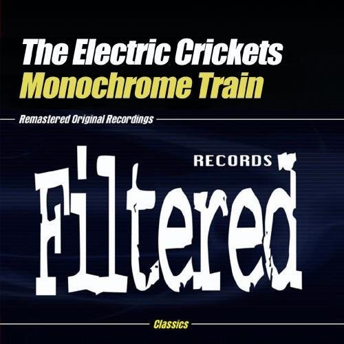 the album cover for Electric Crickets - Monochrome Train
