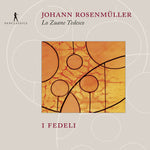 the album cover for Rosenmuller / I Fedeli - Lo Zuane Tedesco - Geistliche