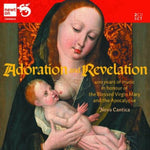 the album cover for Nova Cantica / Roveri - Adoration & Revelation: 400 Years of Music