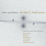 the album cover for Jeri-Mae G. Astolfi - Here (& There)
