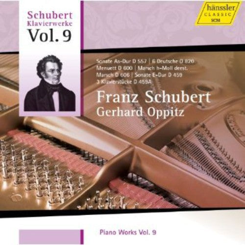 the album cover for Gerhard Oppitz - Piano Works 9