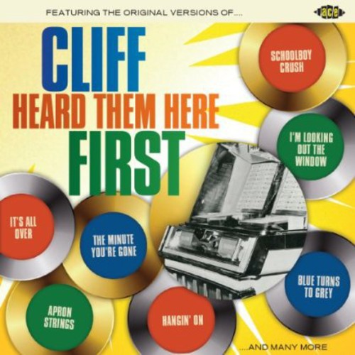 the album cover for Cliff Heard Them Here First / Various - Cliff Heard Them Here First / Various