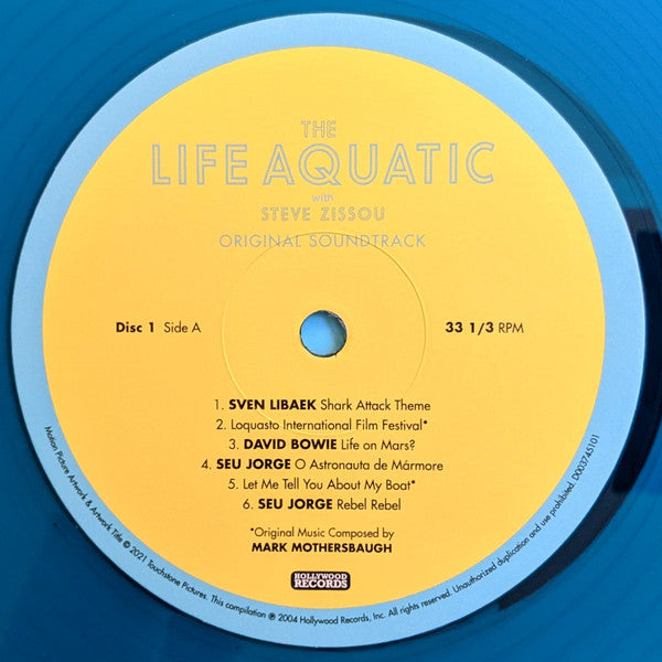Various : The Life Aquatic With Steve Zissou (Original Soundtrack) (2xLP, RSD, Comp, RE, Blu)